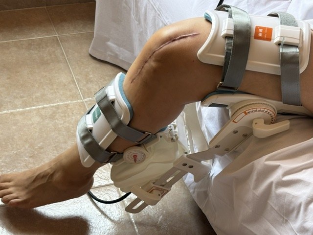 Equipo F/E para rehabilitación de rodilla